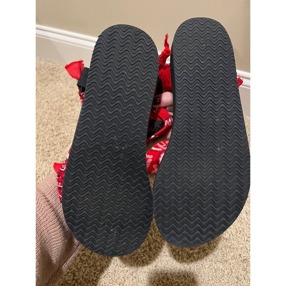 EUC Red Bandana Arizona Love Trekky Sandal in size EU 40 - Picture 5 of 8